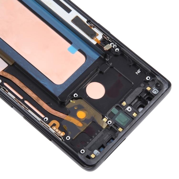 Do Samsung Galaxy Note 8 SM-N950 TFT Materiał Digitizer ekranu LCD Pełny montaż z ramką (czarny)