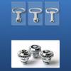 Plumbing Key Wrench Triangle/Square/Round Key Electric Cabinet Lock Elevator Door Key Distribution Box Valve Key