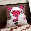 Anime HHelluva BBossS Cushion Cover Reversible Soft Durable Pillow Cover Home  Car MultiScene Use for Daily Comfort