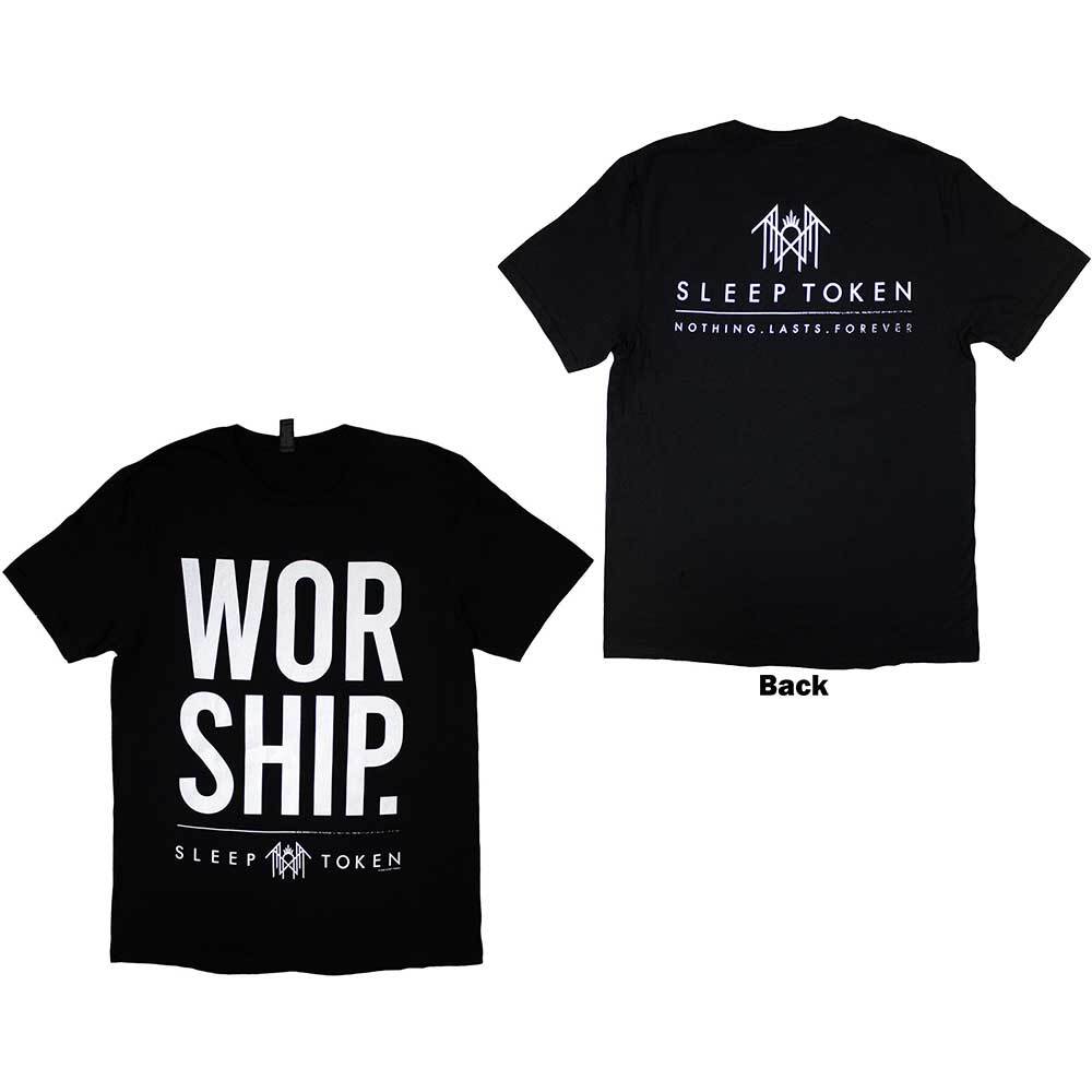 

Sleep Token Unisex T-Shirt: Worship (Back Print) XL