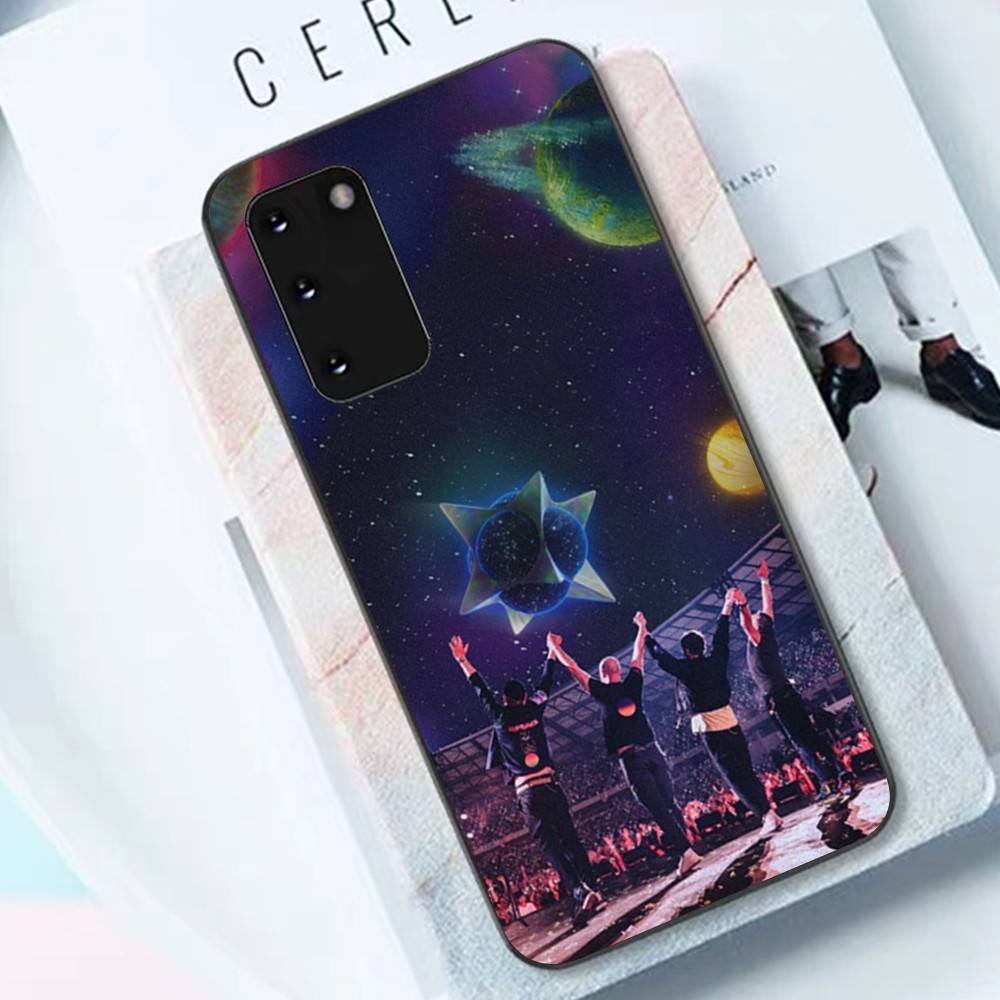 Pop Rock Band C-Coldplay Phone Case For Samsung S 24 Fe 25 Ultra Plus 20 Lite 21 30 22 23 24 22 Ultra 5G Fundas
