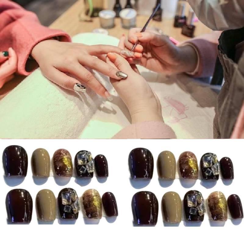 Nail Wear Handmade Fashion Casual Simple Exquisite Classic Nail Patch Style