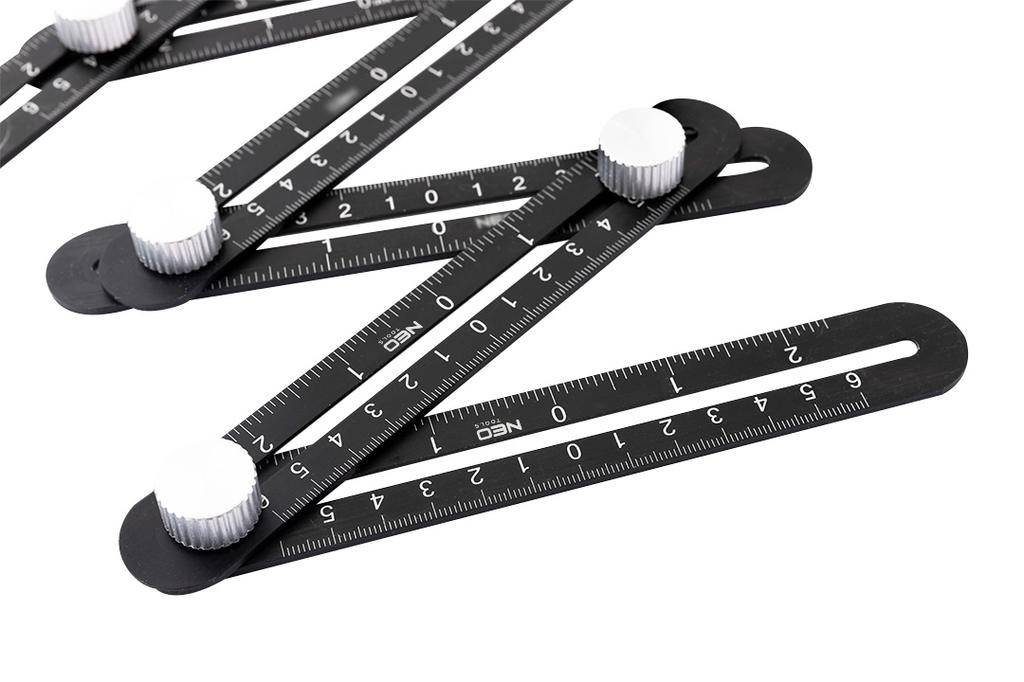 Angle ruler, 6 arms
