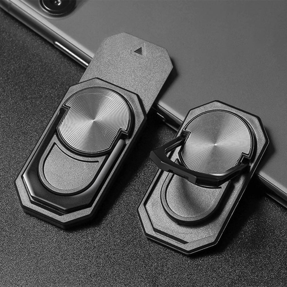 Magnetic Mobile Phone Ring Bracket Detachable Folding Mobile Phone Bracket 360 Degree Rotation Accessories for Home Office