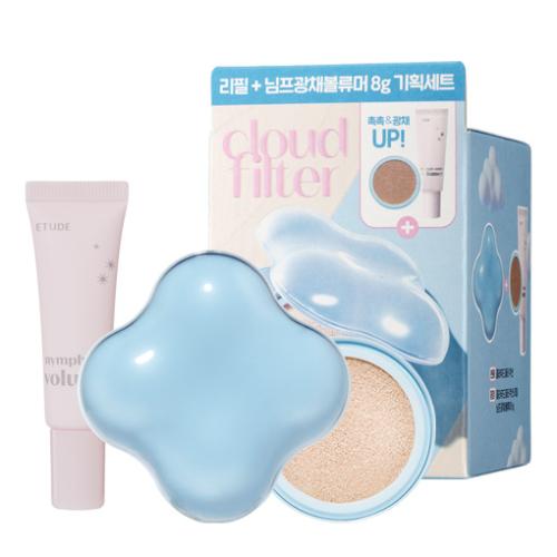Etude Cloud Filter Cushion Nymph Special Set Hauptprodukt+Nachfüllpackung+Voluminizer Mini