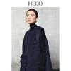 HECO Gui Zhen Women's New Chinese Style Wool Blend Vest