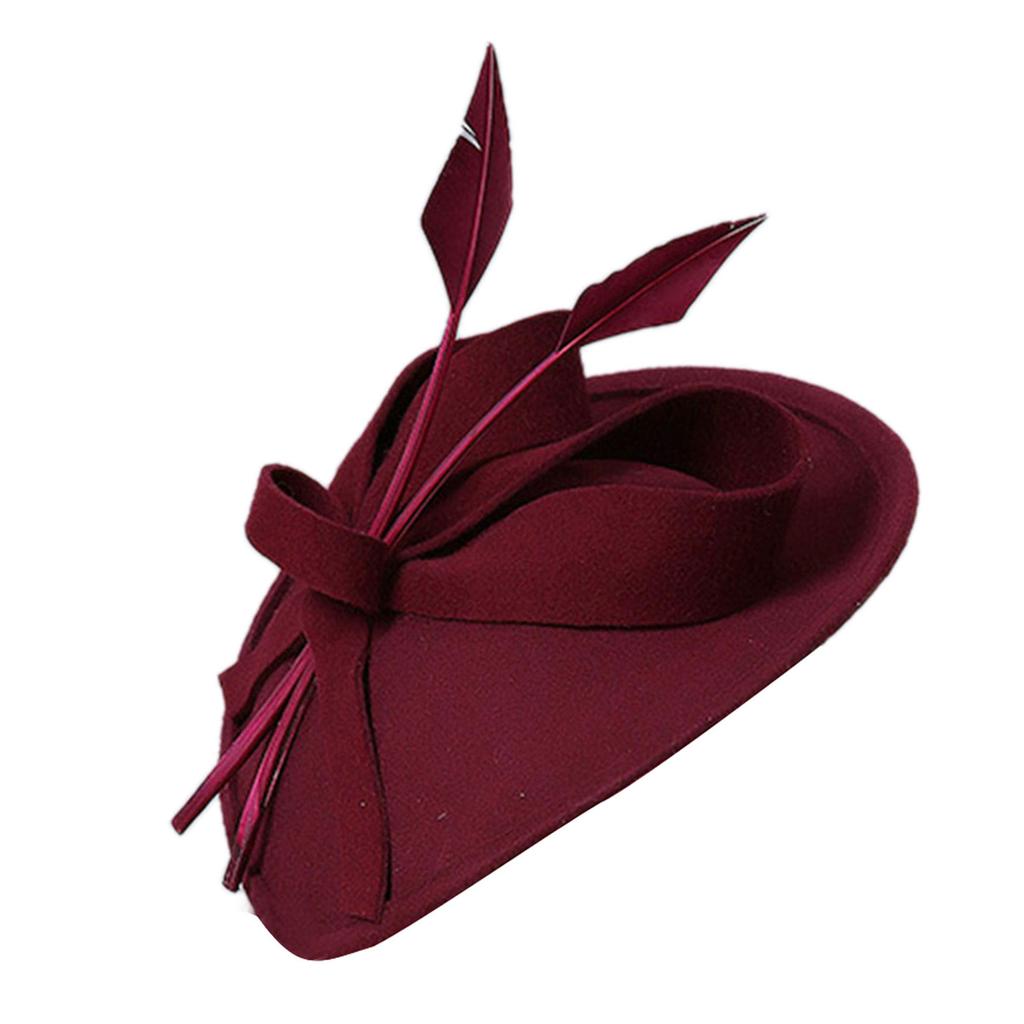 Stylish Women Fascinator Hat Vintage Fascinator Hat Fascinator Headband for Wedding Bridal Showers Church Daily Wear