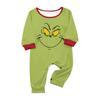 Christmas Print Cute Family Set Pajamas, Home Clothes, Family Set Long Sleeve Top Pants Set