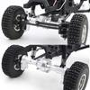 Aluminum Front Rear Portal Axle Complete Set+Brass Knuckle Cover For FMS FCX24 Power Wagon K5 FCX18 LC80 RC Crawler Upgrade Part