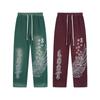 LOSTSHDWS Men's and Women's High-quality Pure Cotton Washed Vintage Hot Stamping Sanitary Pants for Couples