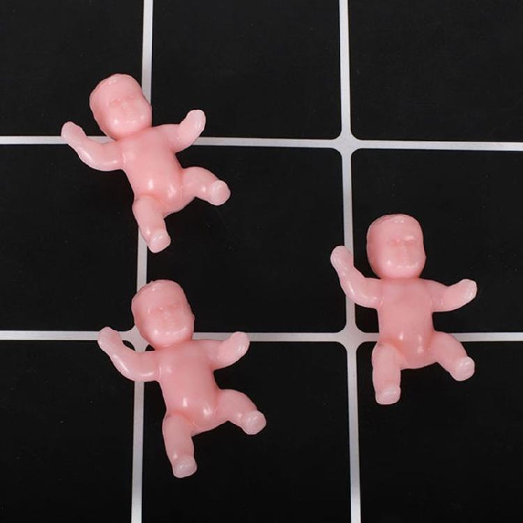 10PCS Mini Model Baby Figure Pretend for Play Ornament Hobby Collection Figurine