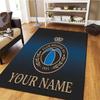 Club Brugge KV Custom Name Carpet Rug for Living Room Bedroom Home Sofa Decoration,Kids Play Non-slip Floor Mat