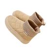 Children's Velvet Cotton Shoes 2025 Winter New Girls Socks Boots Boys Cotton Boots Warm Girls Thickened Snow Boots
