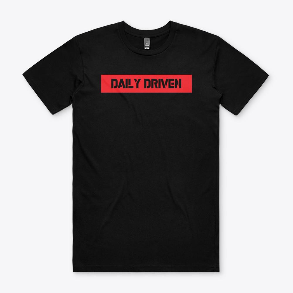 

DAILY DRIVEN CAR DRAG RACING STREET TSHIRT TEE Sport S to 2XL Gift 5XL різнокольоровий