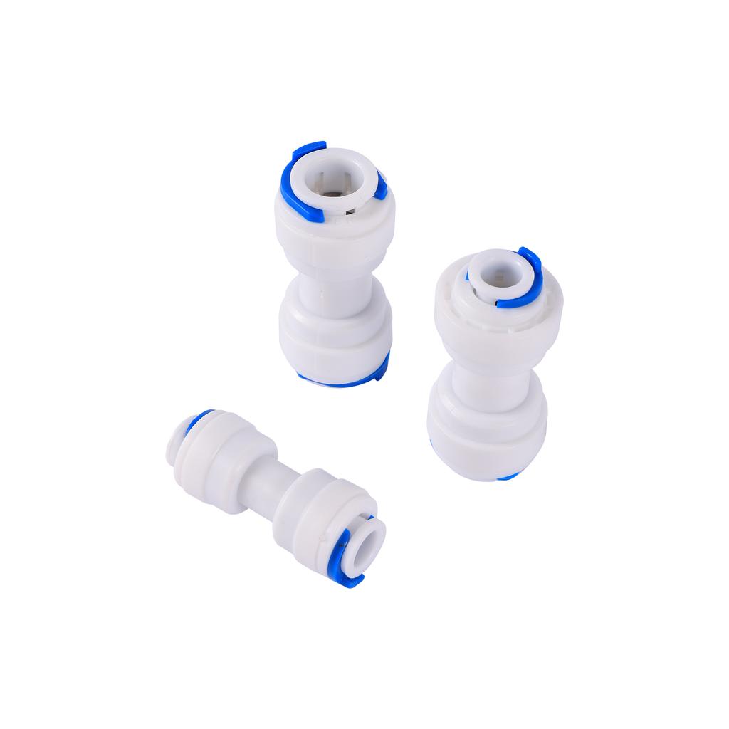 1/4" 3/8" OD Quick Connect Push Connect Garden Irrigation Hose Fittings for Reverse Osmosis Water Filter Fittings 1 Pc