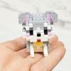 18 Styles husky Pet Cats Dog Building Block Cartoon Cute Doll Puzzle Assembly Children's Toy DIY Boys Girls Birthday Gifts