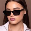1pc Women's Glasses New Style Retro Small Frame European And American Fashion Cat-Eye Glasses