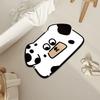 Cartoon Animal Shaped Doormats Soft Diatom Mud Non-Slip Bathroom Mats Easy Clean Bedroom Rug for Home Decor