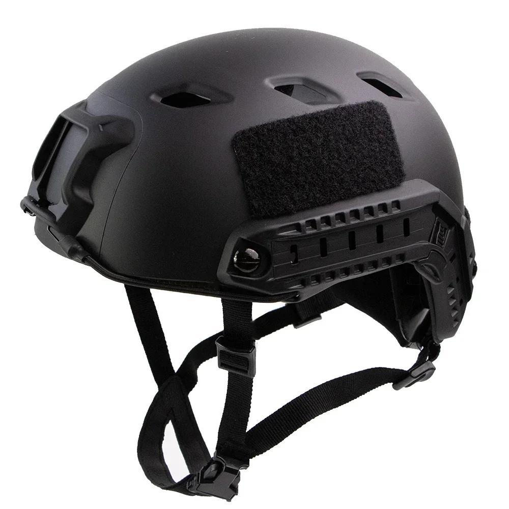 FAST Tactical Riot Helmet ABS 4-Point Suspension Adjustable Head Circumference for Military CS Airsoft Outdoor Protection