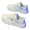 Herbst neue lässige flache Schuhe Studenten Low-Top Sports kleine weiße Trendschuhe