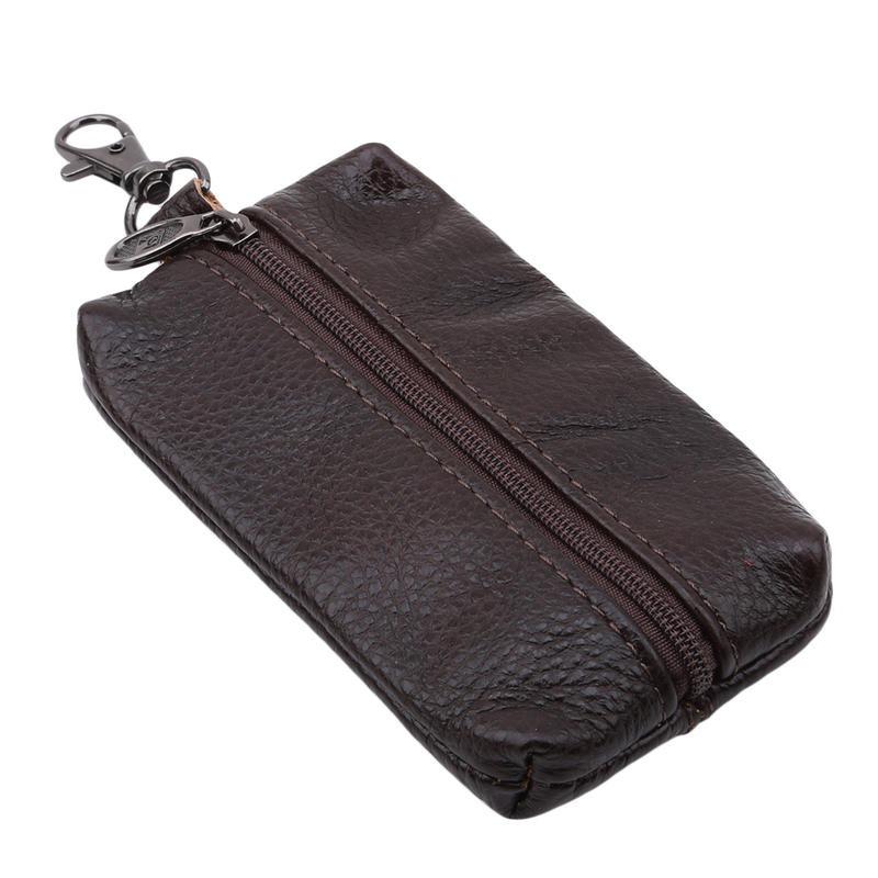 Car Key Organizer Wallet for Men Women Compact Zipper Key Case Housekeeper Key Pouch