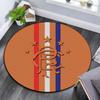 Rangers FC Round Area Rug,Carpet Rug for Living Room Bedroom Sofa Playroom Decor,Non-slip Floor Mat