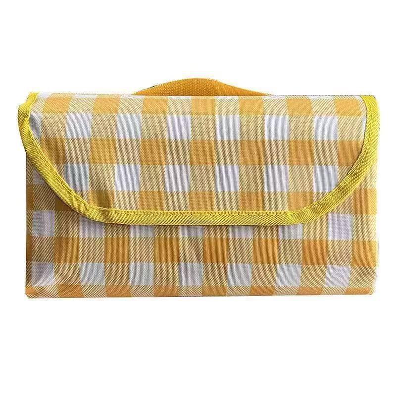 Waterproof Foldable Outdoor Picnic Mat: Thick, Moisture-Proof, Portable for Camping or Beach