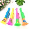 Plastikspielzeug, das mit Doppelhorn gespielt werden kann, Cartoon-Mini-Horn-Spielinstrument-Geschenke, kreative Kinderspielzeug-Geschenke