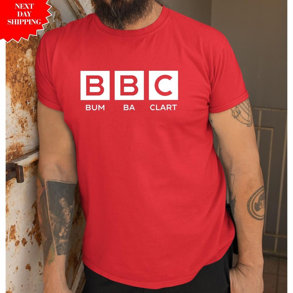 

BBC Bum Ba Clat Men s T Shirt Printed Funny TV Reggae Gift Regular Fit Tee Tops 3XL