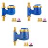 Water Meter Vertical Type with Copper Cover and Connection for Easy Installation Accurate Water Measurement DN15 DN20 DN25 Sizes