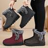 Shoes Women's Snow Boots Cotton Shoes Fleece Thickened Women's Boots Cold-proof and Warm Cotton Boots High Top Boots