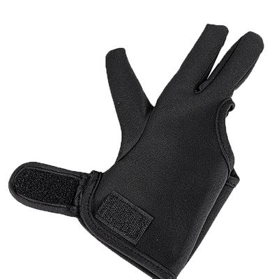 Guante de tres dedos para peluquería, resistente al calor, protector de dedos, accesorios para alisar y rizar el cabello