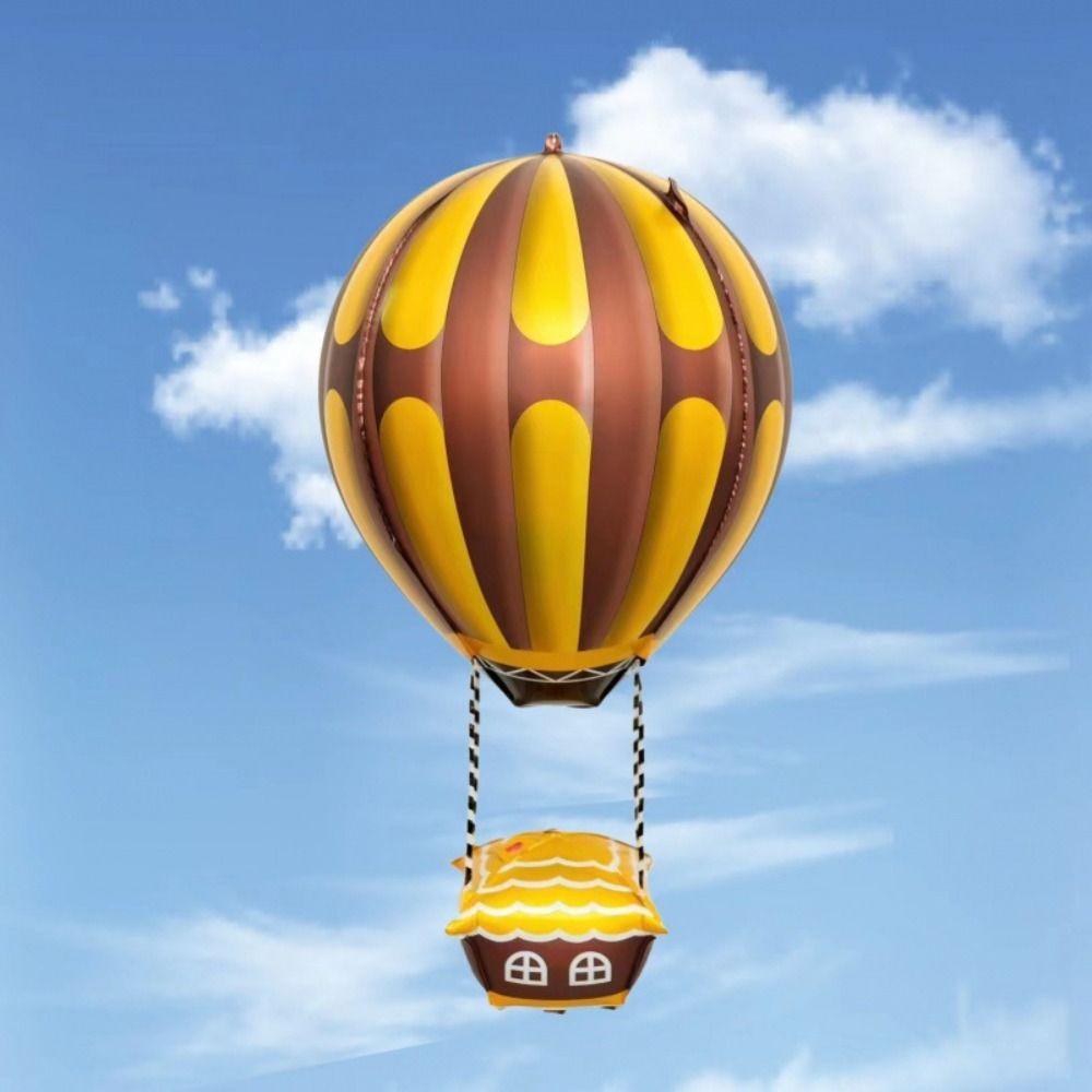 Verdickter 4D Heißluftballon Aufblasbare Party-Dekoration Ballon Kinderspielzeug Folienballon Babyparty