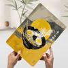 Ramen Bowl With Eggs and Chopsticks Poster Customized Wall Art Vintage Metal Signs Retro Tin Plaque for Man Cave Office Decor