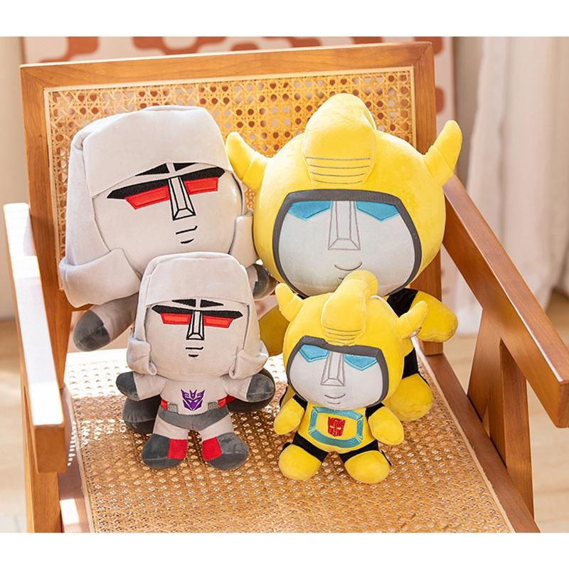 Nová Kreslená Plyšová Hračka Robot Transformers Bumblebee Pro Kluky