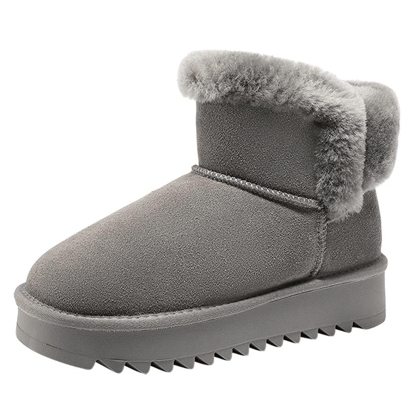 Senda Women s Warm Plush Snow Ankle Boots 39