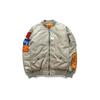 Shark Pilot Jacke für Herren Bestickt Camouflage Streetwear Warmer Mantel für den täglichen Gebrauch