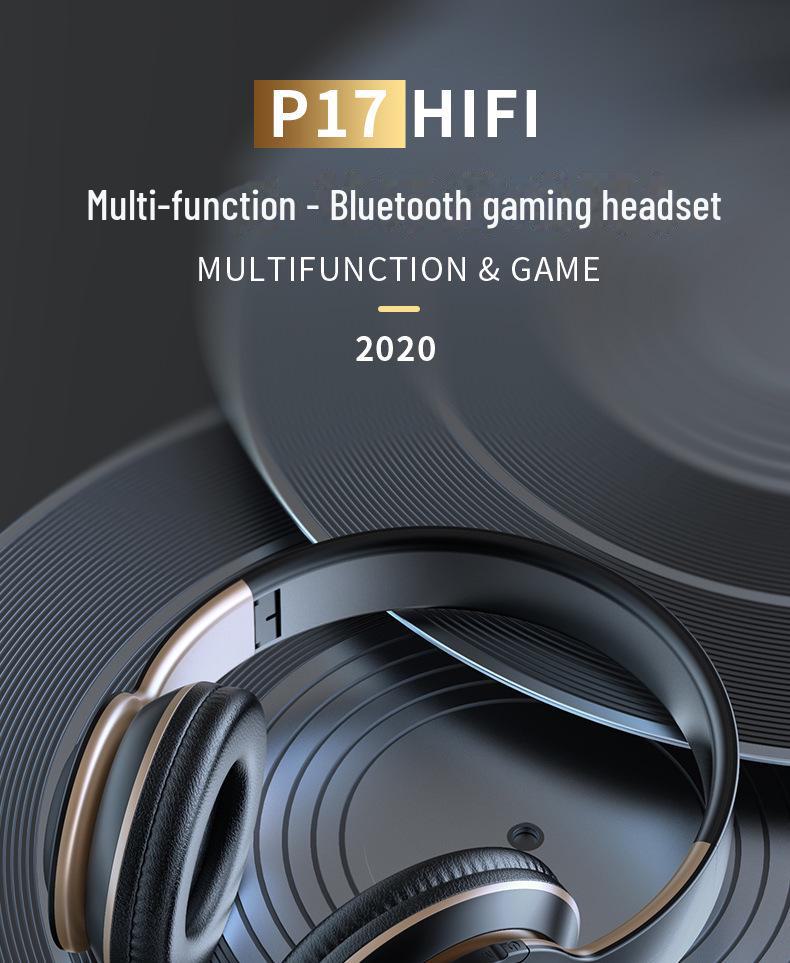 P17 Cross-Border Bluetooth Headset with Heavy Bass