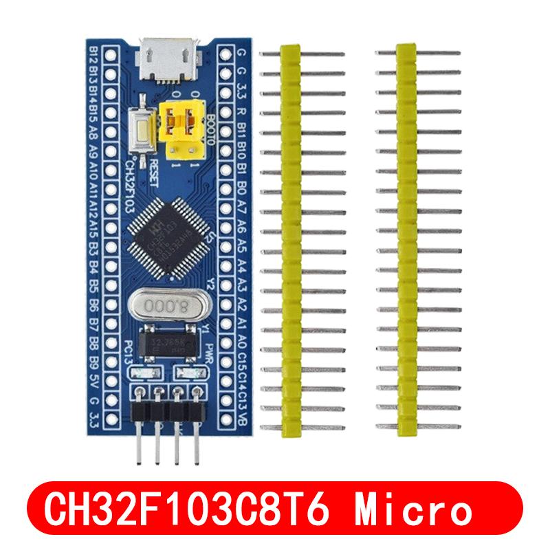 STM32F103C8T6 CH32F103C8T6 ARM STM32 Minimum System Development Board STM32F401 STM32F411 + ST-LINK V2 Download Programmer