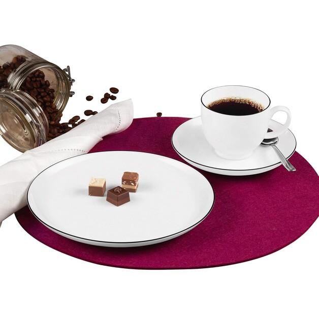 

Кофейный сервиз Seltmann Weiden Lido Black Line, 18 шт.