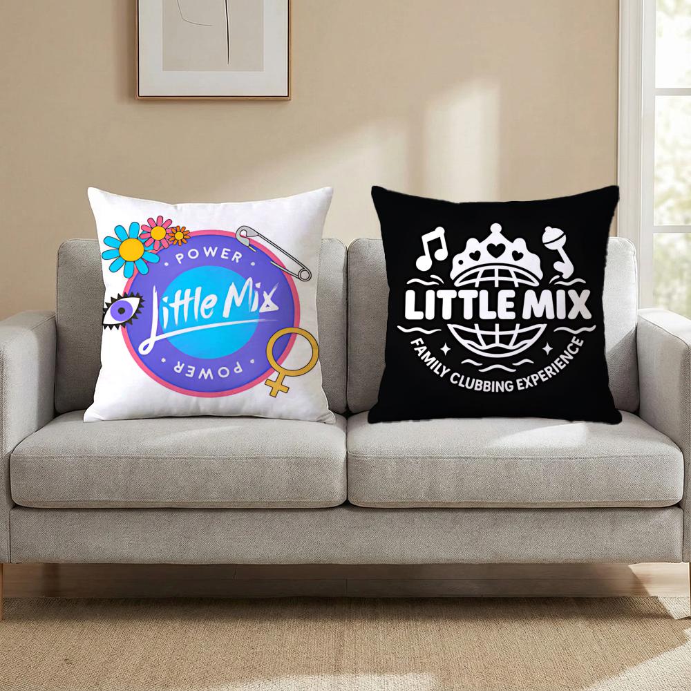 Pop Little Mix Cushion Cover Cushion Cover Set 4Pcs 50X50 45X45 40X40 Pillowcase Decorative Sofa Home Decor