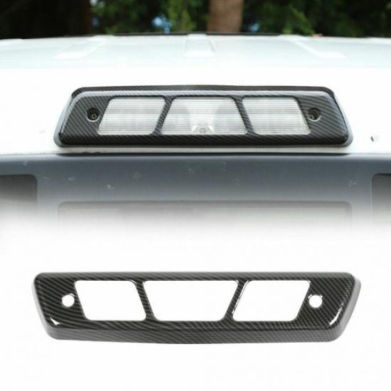 3RD Rear High Third Brake Tail Light Cover Trim For Ford F150 09-14 Carbon Fiber