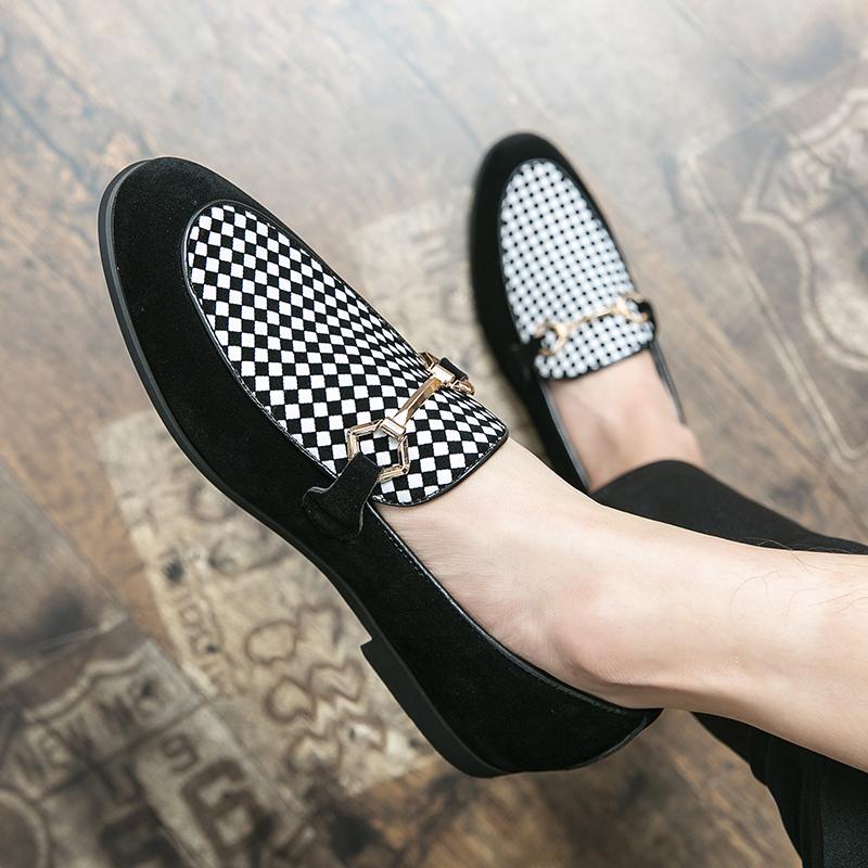 

Shoes Men Casual Leather Business Shoes Formal Dress Tenis De Hombre Moccasins Mokasin Tenis Caballero Designer 48