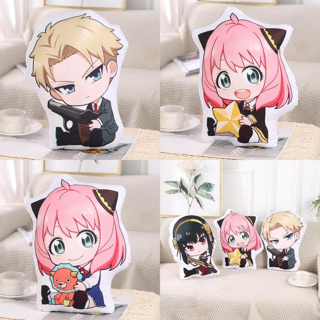 Cute Spy X Family Anya Loid Acrylic Cartoon Plush Doll Pillow For Kids