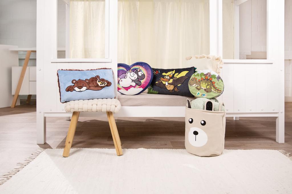 NICI Plüsch Dino Kissen Olney 43cm x 25cm