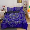 Psychedelic Boho Luxury Bedding Set 2/3PCS With Pillowcase King Mandala Duvet Cover Queen Comforter Cover Polyester Quilt Cover