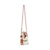 Balmain B-Army Logo Snap Closure Calfskin Shoulder Crossbody Handbag Small Women Handbags Light-Brown DN1FM872TCFEGEMF