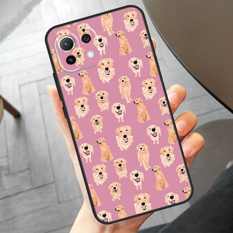 Golden Retriever Dog Funda For POCO F6 X6 Pro X5 X3 F3 F5 M6 M5s Xiaomi 14 Ultra 12 13 Lite 11T 12T 13T Pro Case