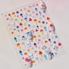 1Pcs 5D Nail Stickers Cartoon Jelly Mushroom Rabbit Nail Art Sticker Nail Decoration Slider Decal Adhesive Transfer Part
