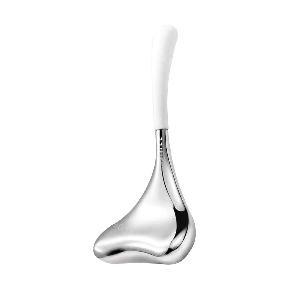 Ice Globes Spoon Facial Massage Stainless Steel Ice Wave Massage Ball Face Beauty Cryo Sticks Cooling Spa Skin Massage Tools